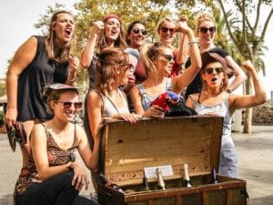 Caza del tesoro para despedidas de soltera