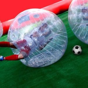 Fútbol burbuja para despedidas de soltera