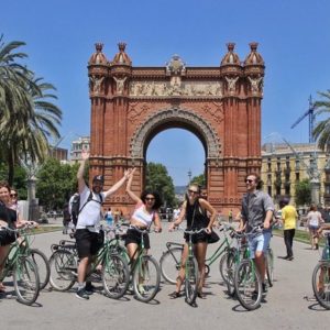 Tour guiado en bicicleta por Barcelona